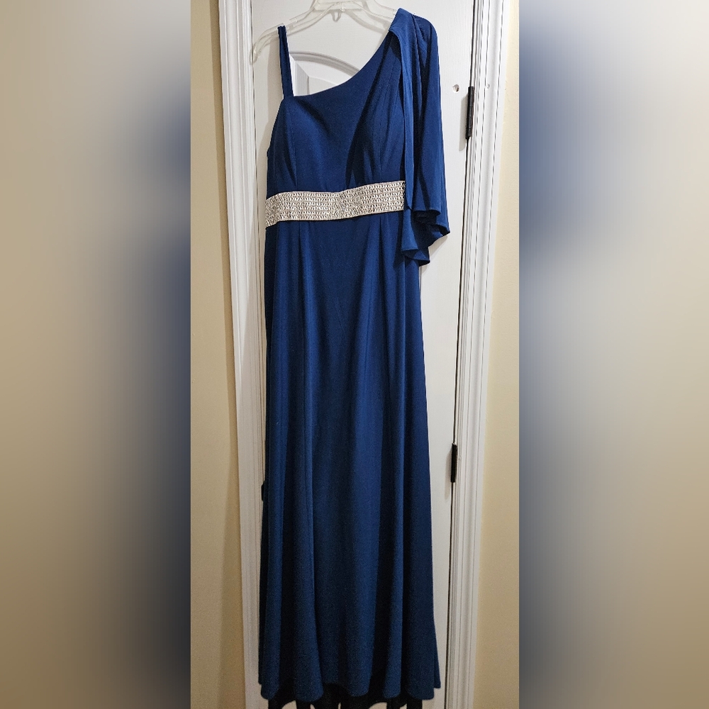 Elegant Blue Evening Dress
